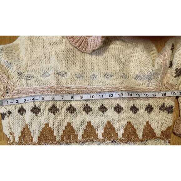 Matilda Jane Just Imagine Jacie Knit Ruffled Open Front Tunic Cardigan Medium - Picture 6 of 10